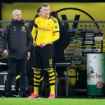 Lucien Favre und Erling Haaland