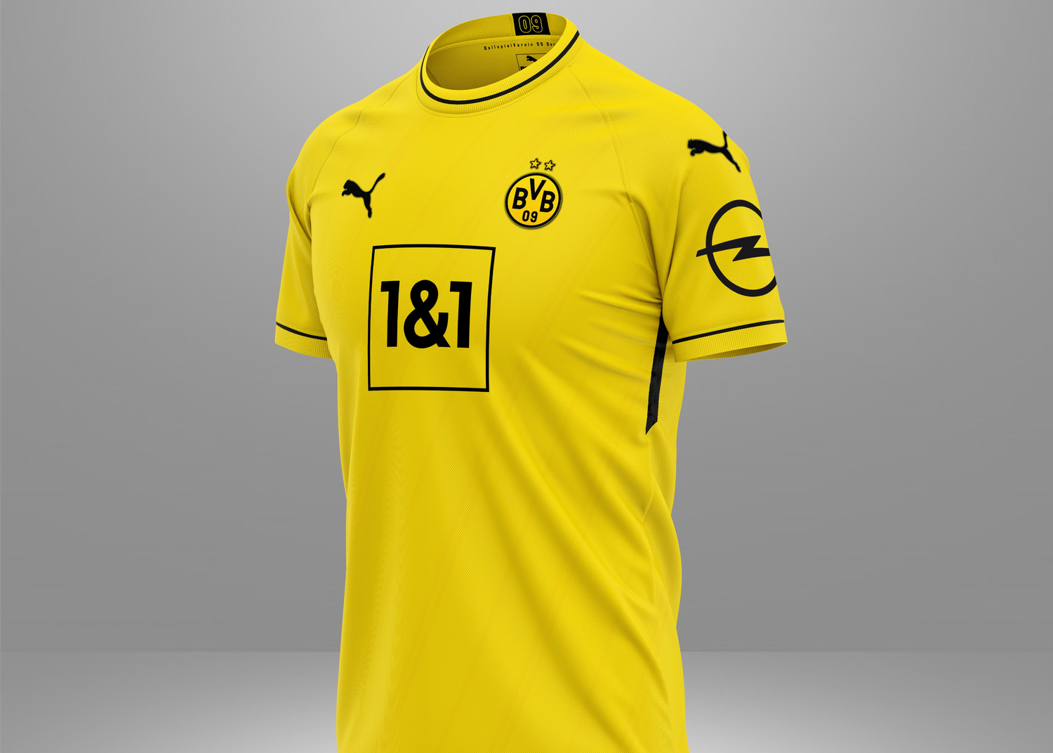 Bvb Trikot : Puma BVB Borussia Dortmund Home Trikot 18/19 ...