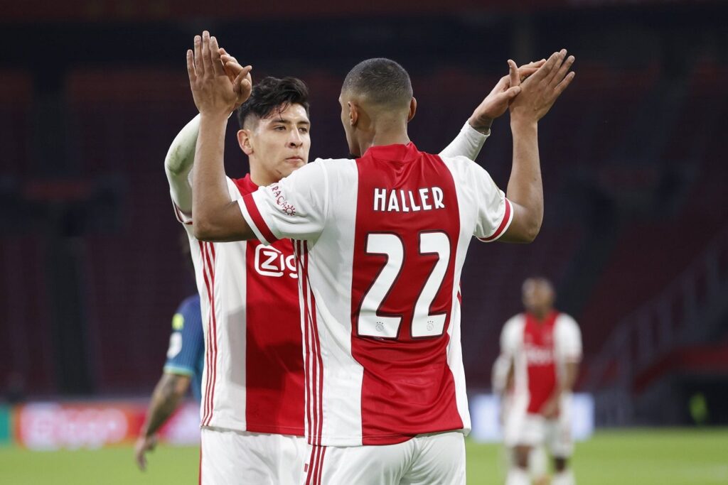 Edson Alvarez und Sebastien Haller