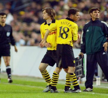 Lars Ricken wird bei Borussia Dortmund ausgewechselt.
