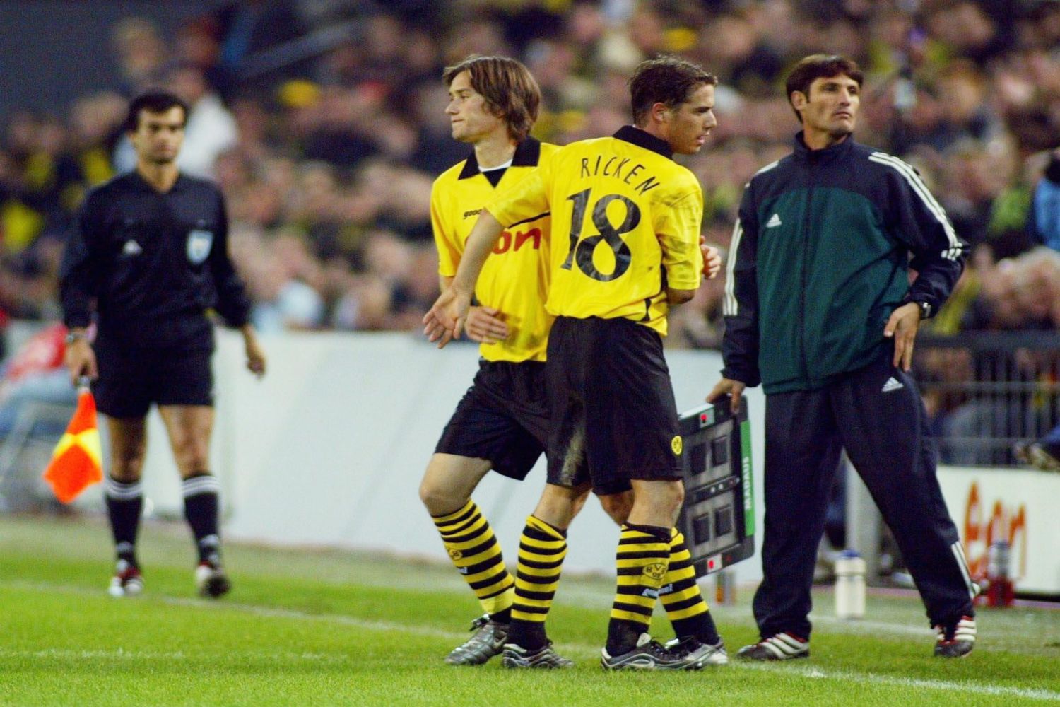 Lars Ricken wird bei Borussia Dortmund ausgewechselt.