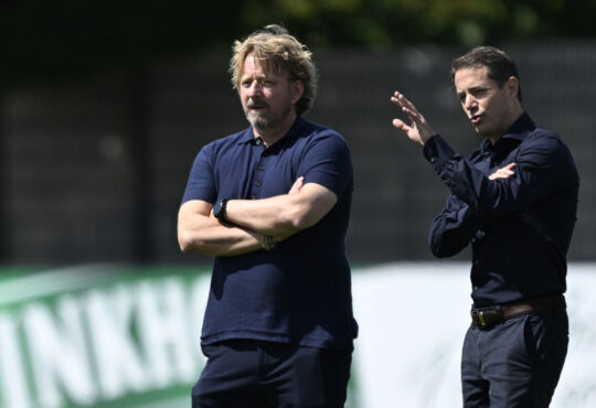 Lars Ricken und Sven Mislintat