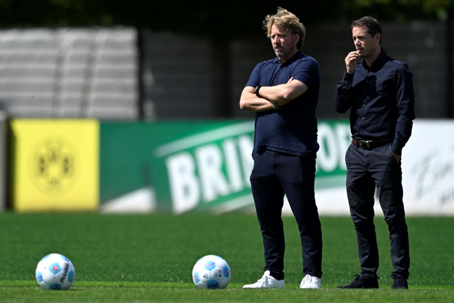 Lars Ricken und Sven Mislintat