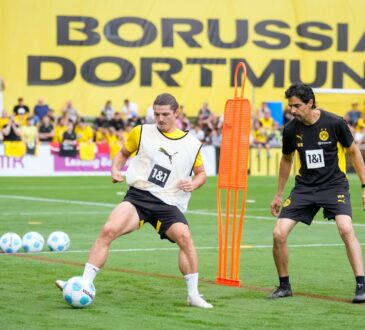 Training von Borussia Dortmund.