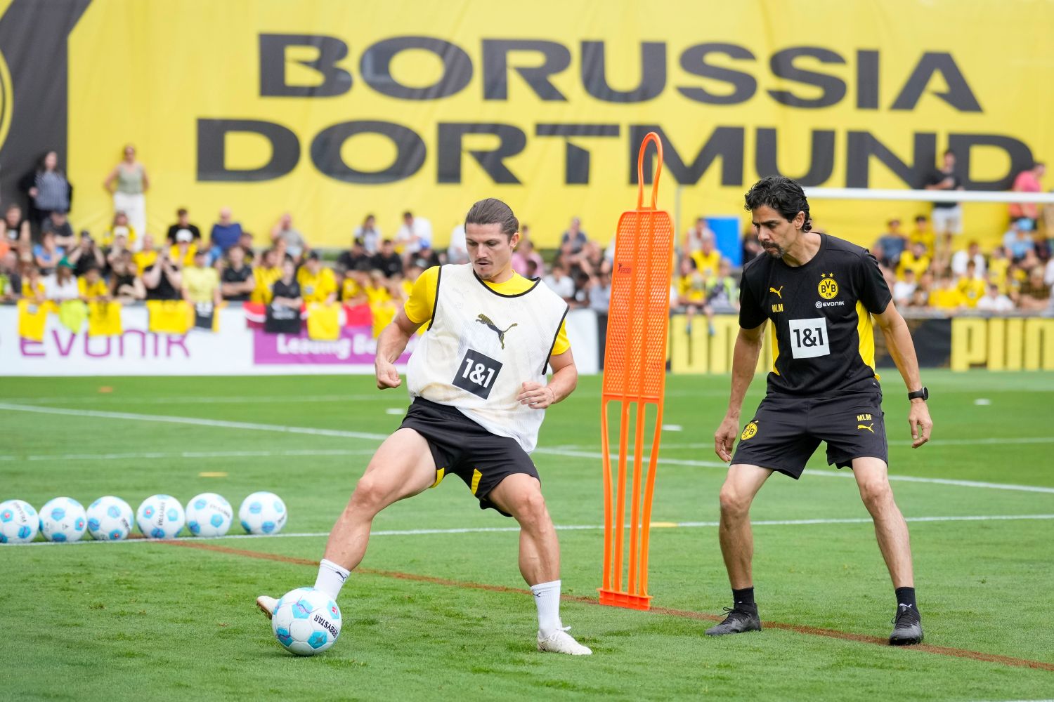 Training von Borussia Dortmund.