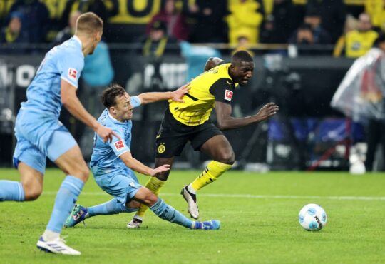 Serhou Guirassy und Felix Passlack