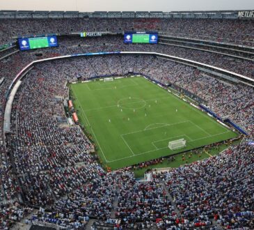 MetLife Stadium in East Ruhterford bei New York.