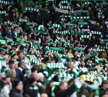 Fans von Celtic Glasgow.