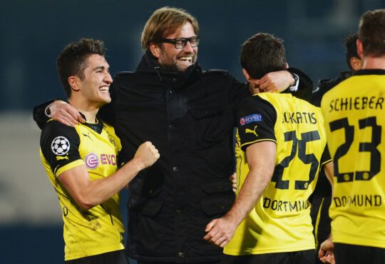 Jürgen Klopp und Nuri Sahin siegen mit Borussia Dortmund über Olympique Marseille in der Champions League.