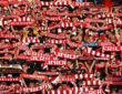 Fans des 1. FC Union Berlin im Stadion an der Alten Försterei.