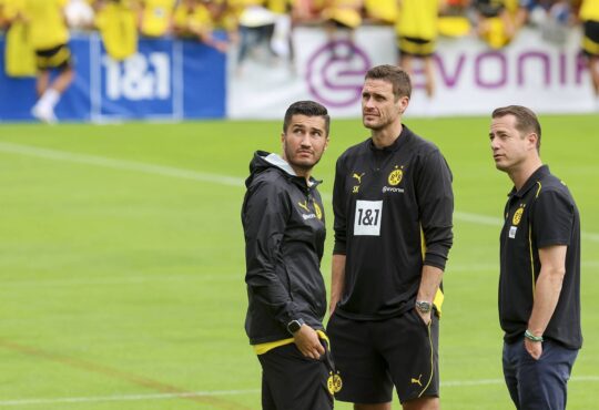 Nuri Sahin, Sebastian Kehl und Lars Ricken