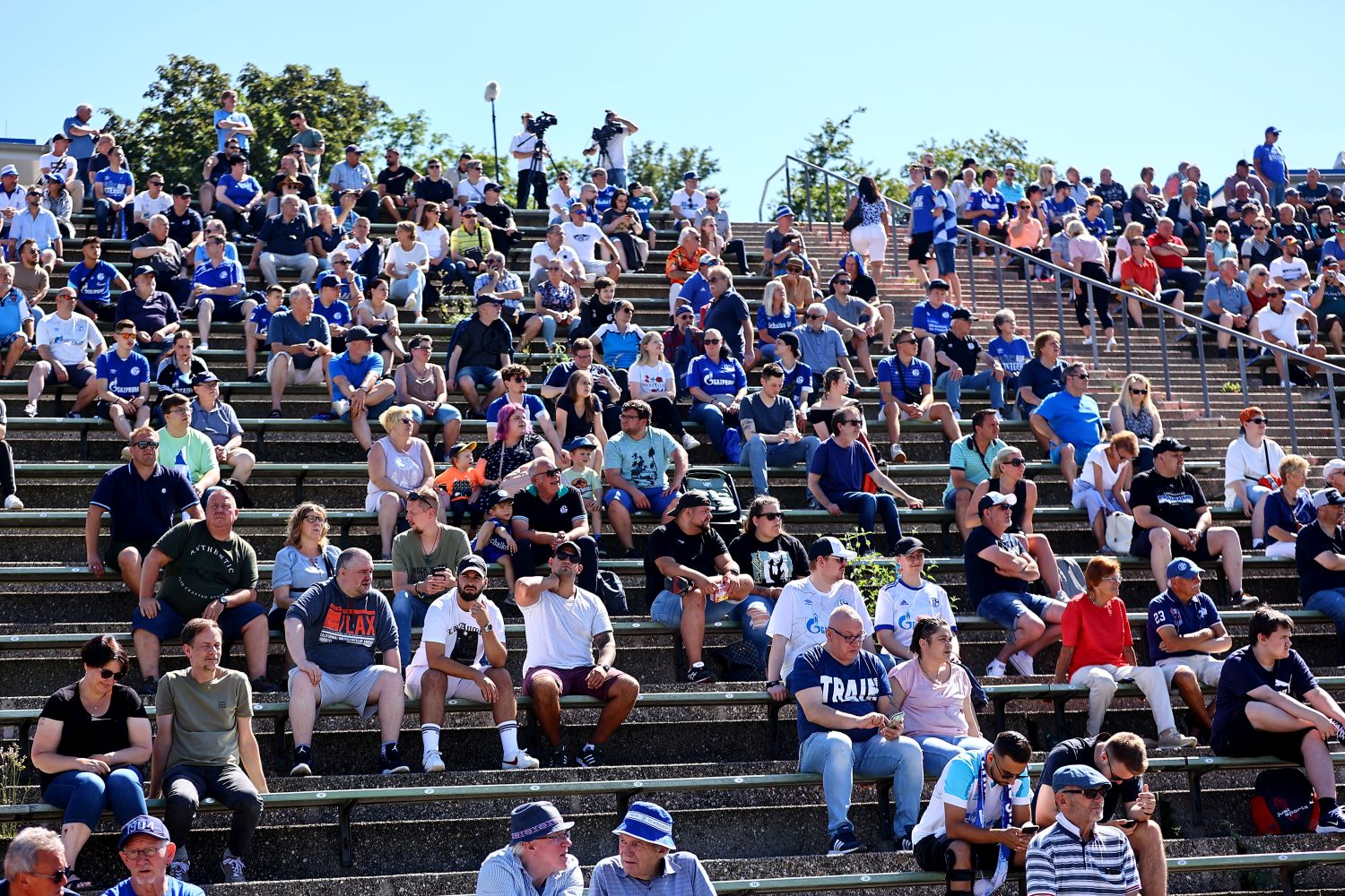 Parkstadion des FC Schalke 04 in Gelsenkirchen.