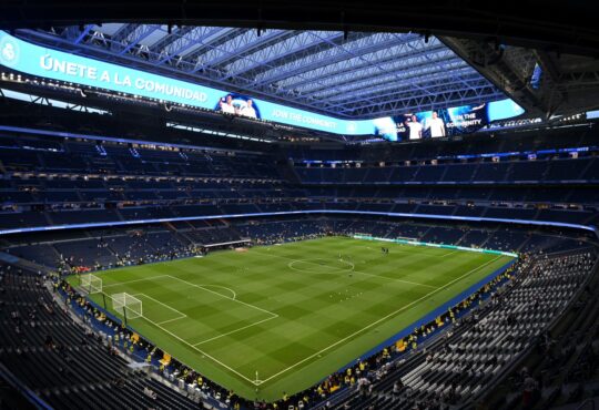 Estadio Santiago Bernabéu Madrid