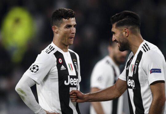 Cristiano Ronaldo und Emre Can