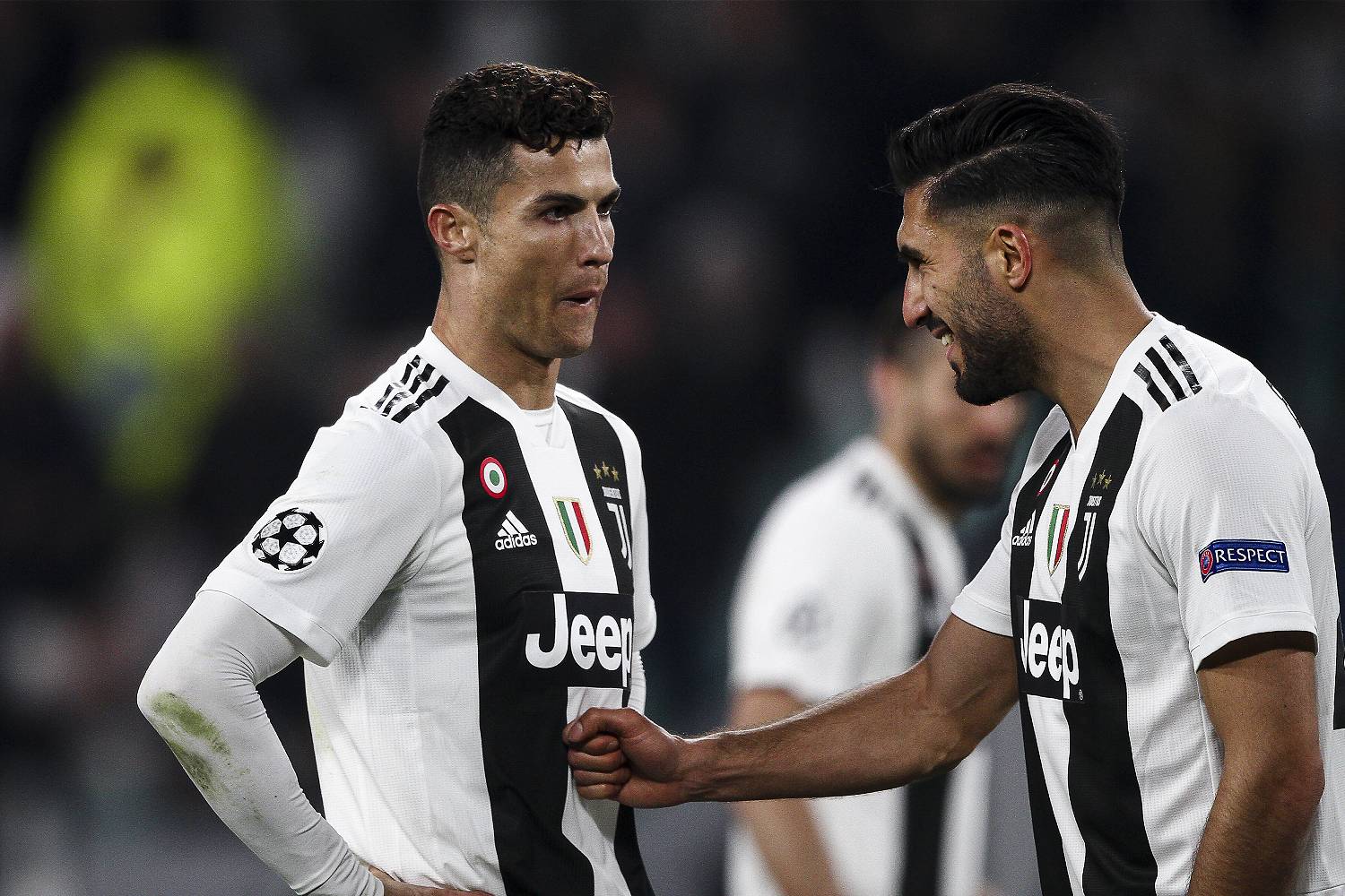 Cristiano Ronaldo und Emre Can