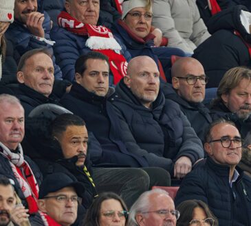 Hans-Joachim Watzke, Lars Ricken, Matthias Sammer und Carsten Cramer