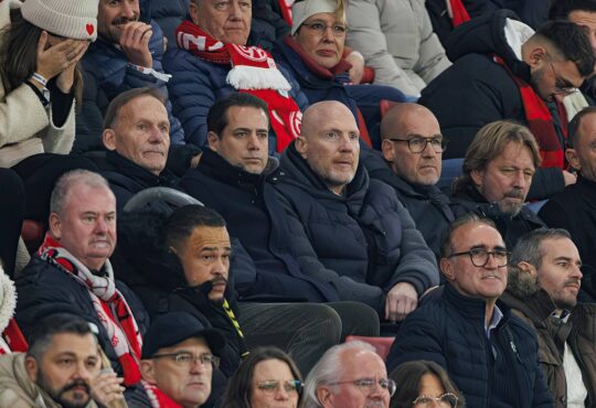 Hans-Joachim Watzke, Lars Ricken, Matthias Sammer und Carsten Cramer