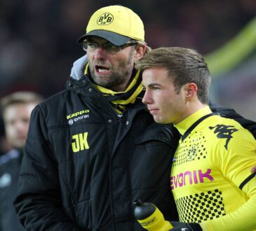 Jürgen Klopp und Mario Götze