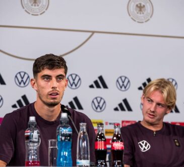 Kai Havertz und Julian Brandt