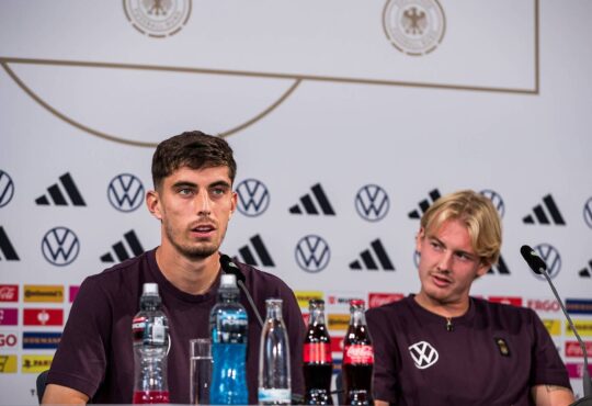 Kai Havertz und Julian Brandt