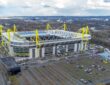 Luftbild Signal Iduna Park Westfalenstadion Parkplatz Parkplätze