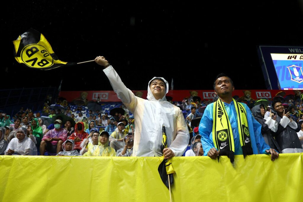 Testspiel BG Pathum United - Borussia Dortmund in Bangkok, Thailand.