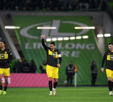 Felix Nmecha, Emre Can und Pascal Groß