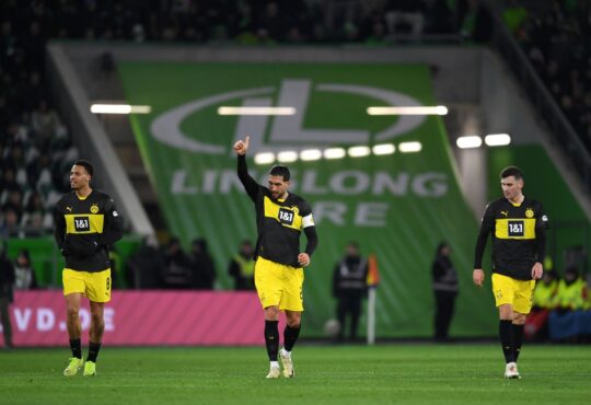 Felix Nmecha, Emre Can und Pascal Groß