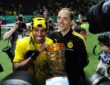 Thomas Tuchel und Pierre-Emerick Aubameyang