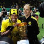 Thomas Tuchel und Pierre-Emerick Aubameyang