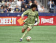 MLS, Fussball Herren, USA LAFC at Vancouver Whitecaps FC Oct 13, 2024 Vancouver, British Columbia, CAN LAFC forward David Martinez 30 controls the ball in the first half against Vancouver Whitecaps FC at BC Place. Vancouver BC Place British Columbia CAN, EDITORIAL USE ONLY PUBLICATIONxINxGERxSUIxAUTxONLY Copyright: xSimonxFearnx 20241013_lbm_af2_148