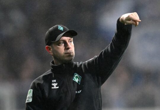 Ole Werner, Trainer von Werder Bremen