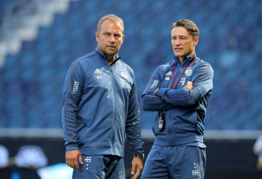 Niko Kovac und Hansi Flick