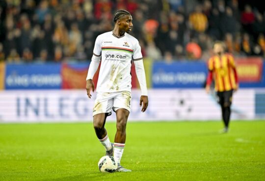 OH Leuven v KV Mechelen - Jupiler Pro league LEUVEN, BELGIUM - JANUARY 31 : Banzuzi Ezechiel forward of OH Leuven during the Jupiler Pro League match between OH Leuven and KV Mechelen on January 31, 2025 in Leuven, Belgium, 31/01/2025 Leuven Belgium PUBLICATIONxNOTxINxFRAxBEL Copyright: xJanxDexMeuleneirx