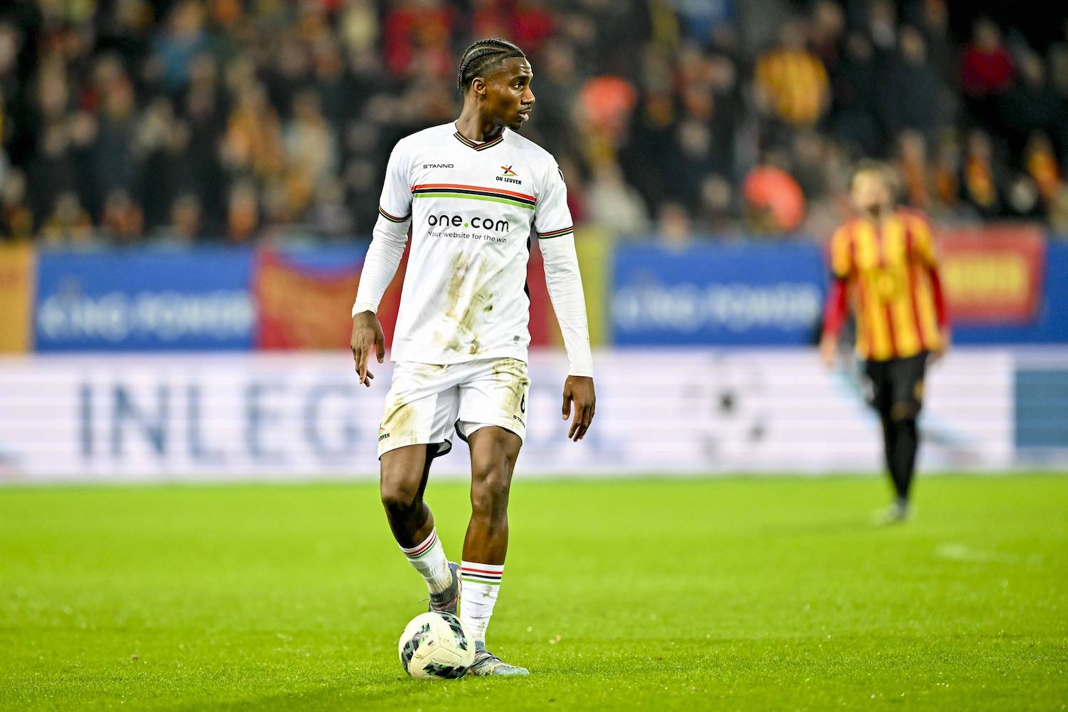 OH Leuven v KV Mechelen - Jupiler Pro league LEUVEN, BELGIUM - JANUARY 31 : Banzuzi Ezechiel forward of OH Leuven during the Jupiler Pro League match between OH Leuven and KV Mechelen on January 31, 2025 in Leuven, Belgium, 31/01/2025 Leuven Belgium PUBLICATIONxNOTxINxFRAxBEL Copyright: xJanxDexMeuleneirx