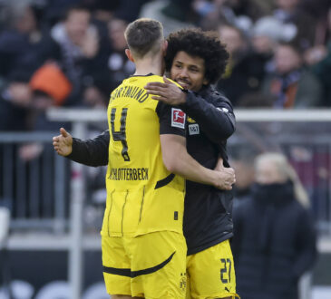 Nico Schlotterbeck und Karim Adeyemi