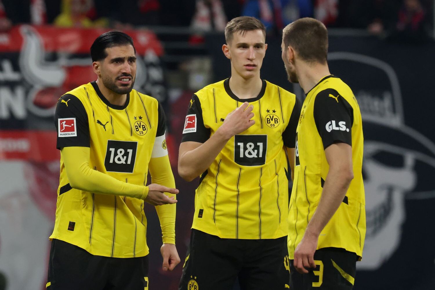 Emre Can, Nico Schlotterbeck und Waldemar Anton