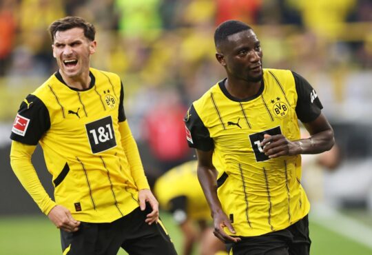 Pascal Groß und Serhou Guirassy