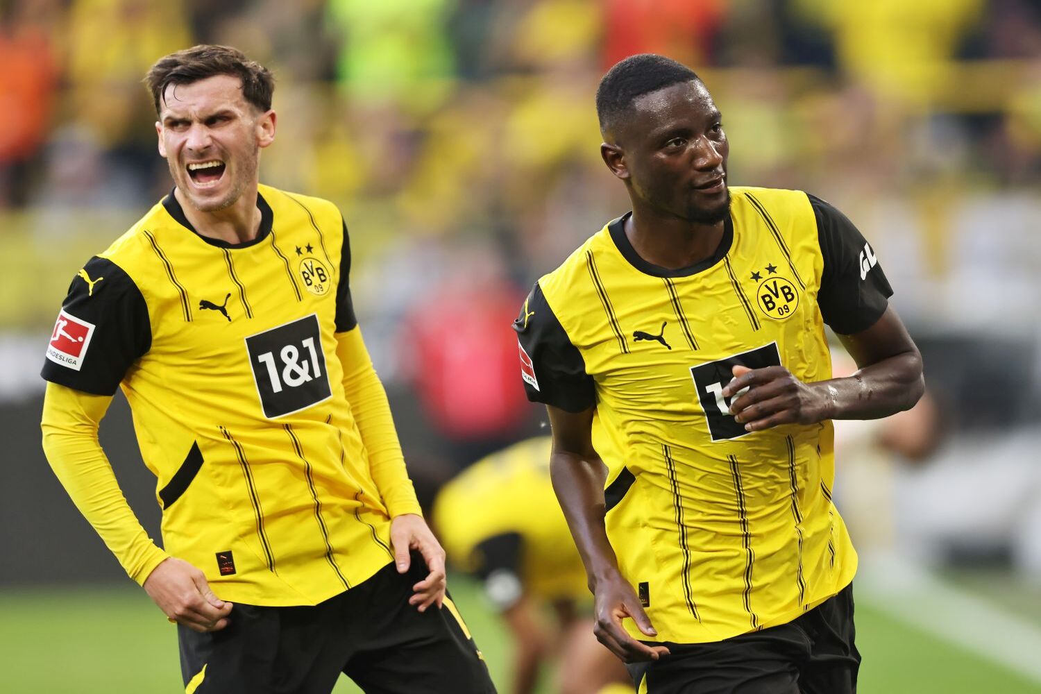 Pascal Groß und Serhou Guirassy