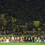 Mannschaft und Fans