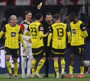 Julian Ryerson, Emre Can, Pascal Groß, Serhou Guirassy und Robin Koch
