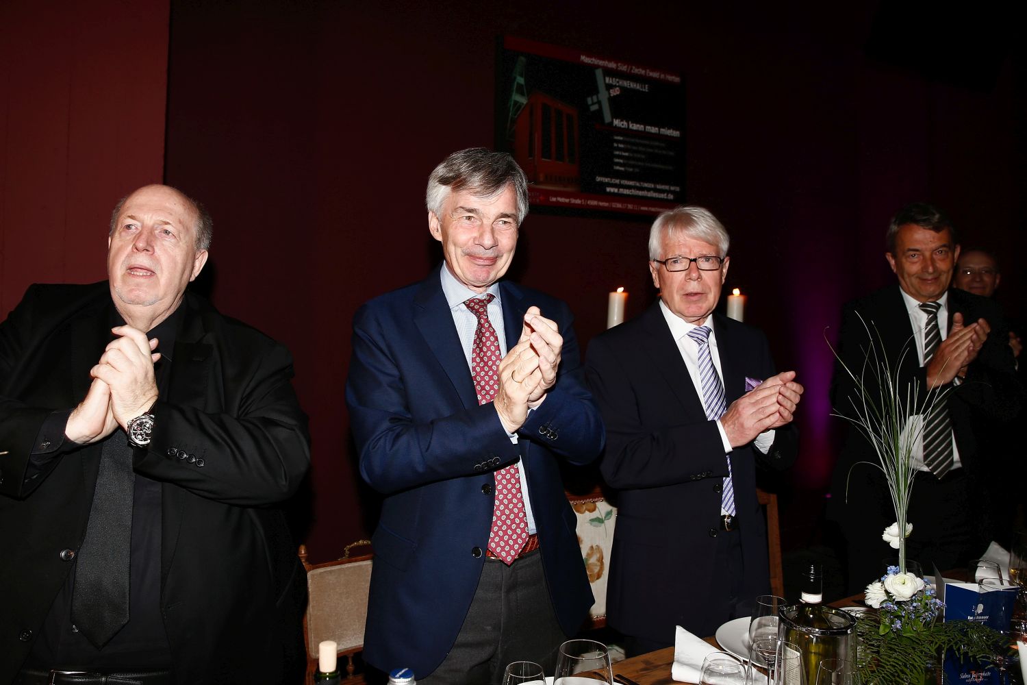 Reiner Calmund, Michael Meier, Reinhard Rauball, Wolfgang Niersbach