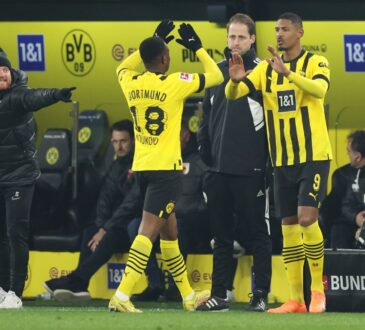 Sebastien Haller und Youssoufa Moukoko