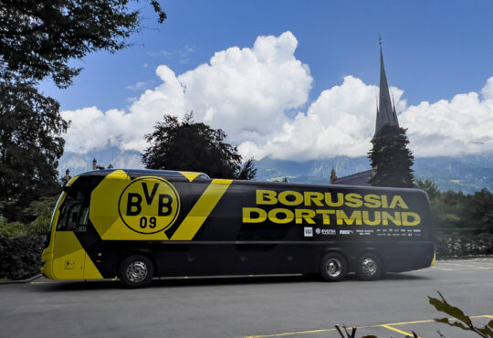 BVB-Mannschaftsbus