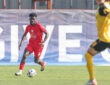 11.01.2025, Fussball, Saison 2024/2025, 3. Liga, Trainingslager Rot Weiss Essen in Lara/T¸rkei, Testspiel SD Dynamo Dresden - Rot Weiss Essen, Joseph Boyamba Rot-Weiss Essen Lara T¸rkei xRHR-FOTO/TRx *** 11 01 2025, Football, Season 2024 2025, 3 Liga, Training camp Rot Weiss Essen in Lara Turkey, Test match SD Dynamo Dresden Rot Weiss Essen, Joseph Boyamba Rot Weiss Essen Lara Turkey xRHR PHOTO TRx Copyright: RHR-FOTOx RHR-FOTO/TR