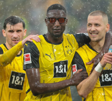Pascal Groß, Serhou Guirassy und Waldemar Anton