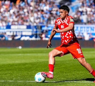 BOCHUM, GERMANY - MAY 10: Nadiem Amiri of 1. FSV Mainz 05 dribbles with the ball during the Bundesliga match between VfL Bochum 1848 and 1. FSV Mainz 05 at Vonovia Ruhrstadion on May 10, 2025 in Bochum, Germany. Photo by Rene Nijhuis/MB Media SPO PUBLICATIONxINxGERxSUIxAUTxONLY Copyright: xRenexNijhuis/MBxMediax