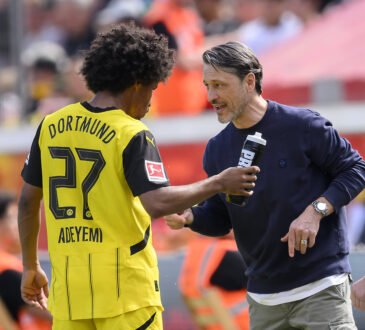 Karim Adyemi und Niko Kovac