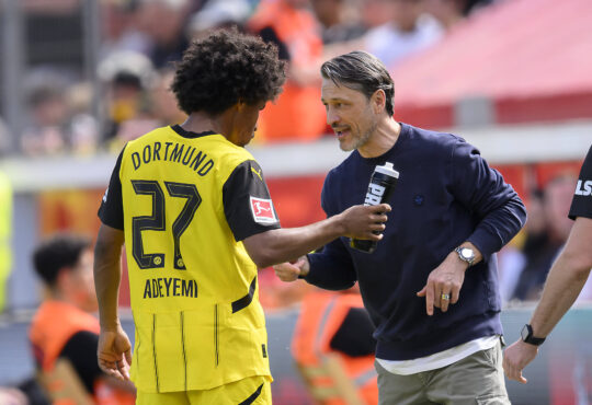Karim Adyemi und Niko Kovac