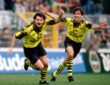 Stephane Chapuisat und Karlheinz Riedle